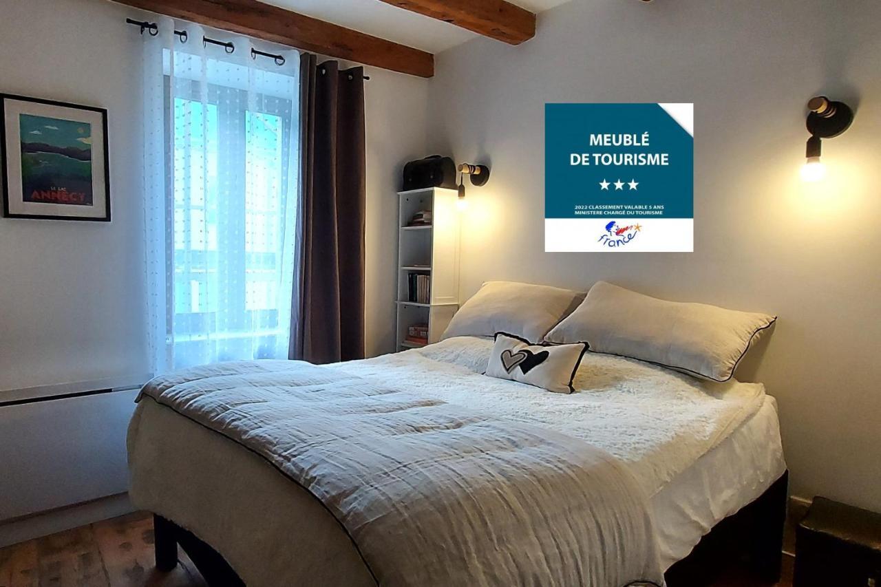 Dolce Vita: 2 Personnes, Douillet, Cosy & Central Annecy Eksteriør bilde